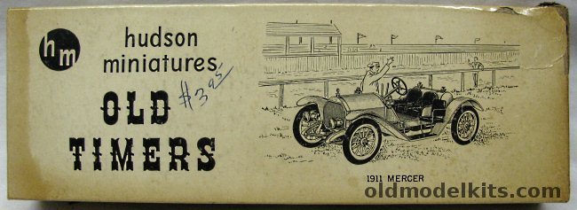 Hudson Miniatures 1/16 1911 Mercer Raceabout Old Timers plastic model kit